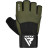 Рукавички для фітнесу RDX W3 with EVA Padding Army Green M (WGS-W3AG-M+)