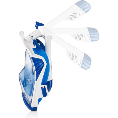 Маска для плавання Aqua Speed Drift 7086 білий, синій 249-51 S/M (5908217670861)