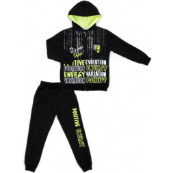 Спортивний костюм дитячий Breeze POSITIVE ENERGY (16466-140B-black)