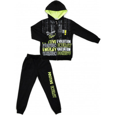 Спортивний костюм дитячий Breeze POSITIVE ENERGY (16466-140B-black)