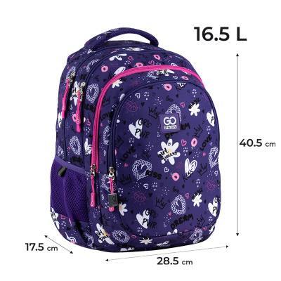 Рюкзак шкільний GoPack Teens 162M-3 (GO25-162M-3)