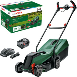 Газонокосарка Bosch CityMower 18V-32-300 18V, 4Ah, 34см, 31л, 30-60мм 9.4кг (0.600.8B9.A07)