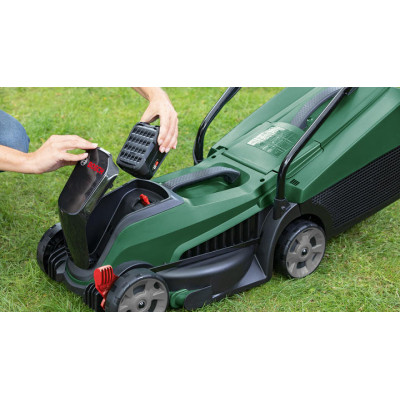Газонокосарка Bosch CityMower 18V-32-300 18V, 4Ah, 34см, 31л, 30-60мм 9.4кг (0.600.8B9.A07)