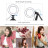 Набір блогера Puluz Ring USB LED lamp PKT3058B 4.7&quot; + tripod 12 см (PKT3058B)