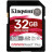 Карта пам&#039;яті Kingston 32GB class 10 UHS-II U3 Canvas React Plus (SDR2/32GB)