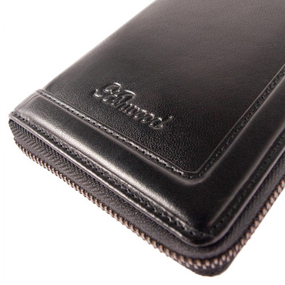 Портмоне Ashwood Дорожнє TW01 Black (TW01 BLACK)