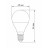 Лампочка Videx LED G45e 3.5W E14 4100K 220V (VL-G45e-35144)