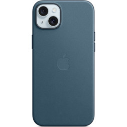 Чохол до мобільного телефона Apple iPhone 15 Plus FineWoven Case with MagSafe Pacific Blue (MT4D3ZM/A)