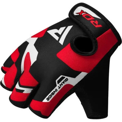 Рукавички для фітнесу RDX F6 Sumblimation Red L (WGS-F6R-L)
