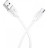 Дата кабель USB 2.0 AM to Micro 5P 1.0m BX19 Benefit 2.4A White BOROFONE (BX19MW)