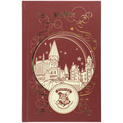 Блокнот Kite А6 Harry Potter, тверда обкладинка, 80 аркушів, клітинка (HP25-199)