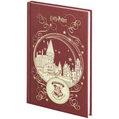 Блокнот Kite А6 Harry Potter, тверда обкладинка, 80 аркушів, клітинка (HP25-199)