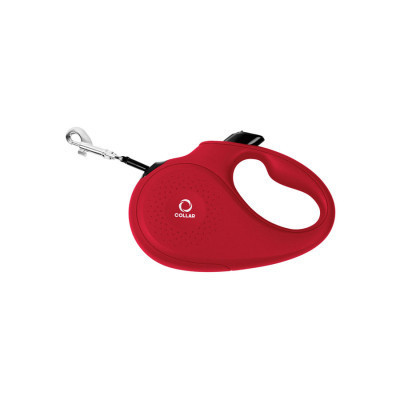 Повідок для собак Collar стрічка S до 15 кг 5 м червоний (81243)