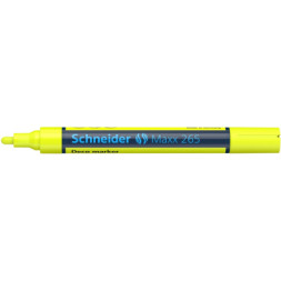 Маркер Schneider MAXX 265 крейдовий 2-3 мм, жовтий (S126505)