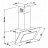 Витяжка кухонна Eleyus VERTICAL 700 60 BL (VERTICAL70060BL)