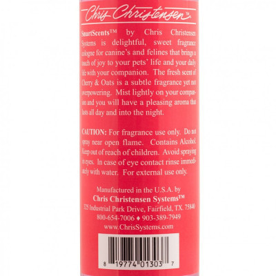 Парфуми для тварин Chris Christensen Smart Scents Cherry &amp; Oats 473 мл (819774013037)