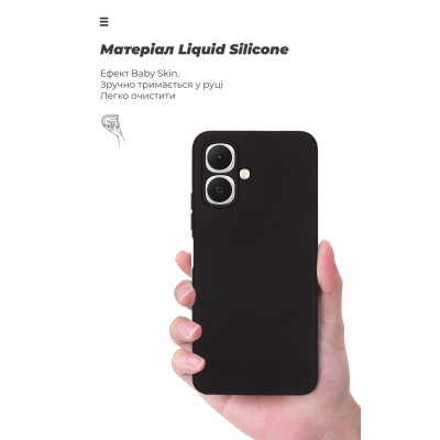 Чохол до мобільного телефона Armorstandart ICON Tecno Spark Go 2 4G Camera cover Black (ARM87153)
