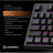 Клавіатура GamePro MK180B Hot-Swap Red Swich RGB USB UA Black (MK180B)
