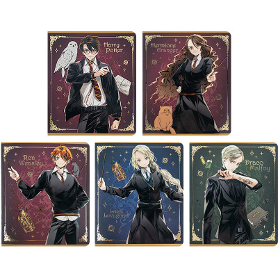 Зошит Kite Harry Potter 24 аркушів, клітинка (HP24-238)