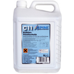 Антифриз Alpine концентрат C11 Кuhlerfrostschutz син. 5л (1145B-5)