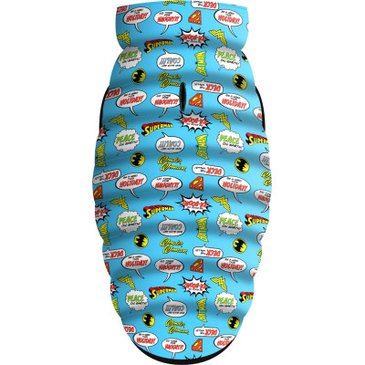 Курточка для тварин WAUDOG Clothes &quot;Ліга Справедливості у блакитному&quot; L 65 (0965-4002)