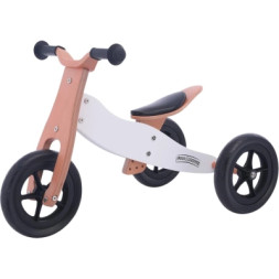 Біговел FreeON Free2Move 2 в 1 коричнево - білий (42868)