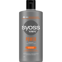 Шампунь Syoss Men Power з Кофеїном для нормального волосся 440 мл (9000101277395)