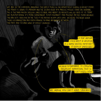 Комікс BLACKOUT. Chronicles of Our Life During Russias War Against Ukraine Yakaboo Publishing (9786178107765)