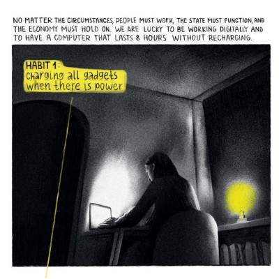 Комікс BLACKOUT. Chronicles of Our Life During Russias War Against Ukraine Yakaboo Publishing (9786178107765)