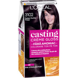 Фарба для волосся L'Oreal Paris Casting Creme Gloss 3102 - Холодний темно-каштановий 120 мл (3600523806928)