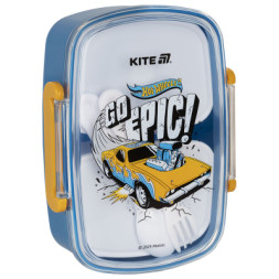 Ланч-бокс дитячий Kite Hot Wheels з наповненням 750 мл (HW25-181)