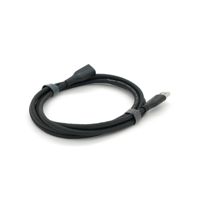 Дата кабель USB 3.0 AM/AF 1.5m black VEGGIEG (YT-3.0AM\AF-1.5BL)