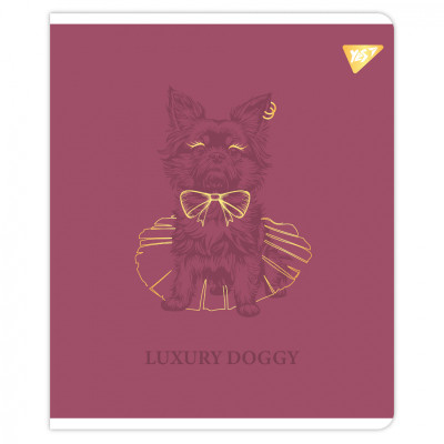 Зошит Yes Luxure doggy А5 18 аркушів клітинка (767520)