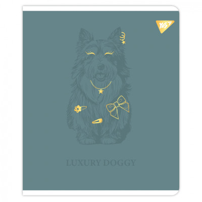 Зошит Yes Luxure doggy А5 18 аркушів клітинка (767520)