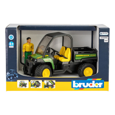 Спецтехніка Bruder Автомобіль John Deere Gator XUV 855D з фігуркою (02490)