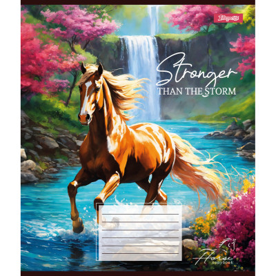 Зошит 1 вересня Stronger than the storm А5 24 аркушів клітинка (767285)