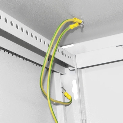 Шафа настінна Ipcom 4U, 600*350, RAL7035 (СН-4U-060х035-ДС-7035)