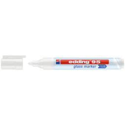 Маркер Edding Glass e-95 1,5-3 мм круглий білий (e-95/49)