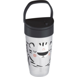 Поїльник-непроливайка Lovi Salt &amp; Pepper із силіконовою трубочкою 350 мл (35/357)