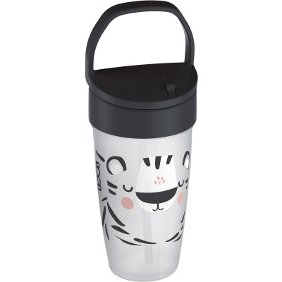Поїльник-непроливайка Lovi Salt &amp; Pepper із силіконовою трубочкою 350 мл (35/357)