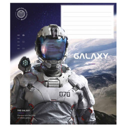 Зошит Школярик Galaxy life 12 аркушів клітинка (012-3385K)