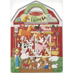 Набір для творчості Melissa&amp;Doug Багаторазові наклейки Ферма (MD19408)
