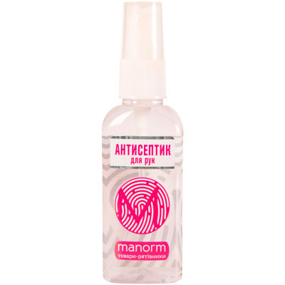 Антисептик для рук Manorm Crystal 50 мл (4820136730154)