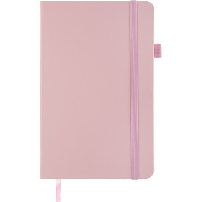 Книга записна Buromax Etalon 125x195 мм 96 листів без лінівки обкладинка зі штучної шкіри Рожева (BM.291060-10)