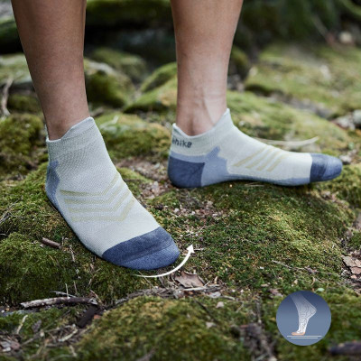 Шкарпетки Naturehike низькі CYY2341ZJ012 бежево-сірі L (6976507668927)