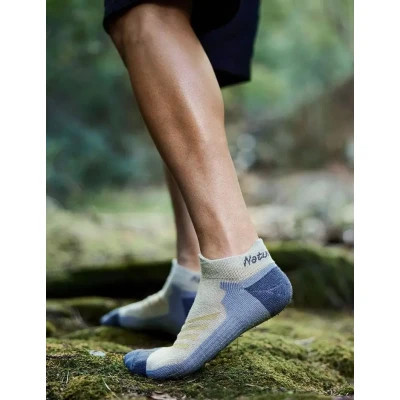 Шкарпетки Naturehike низькі CYY2341ZJ012 бежево-сірі L (6976507668927)