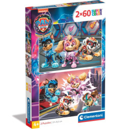 Пазл Clementoni 2 в 1 Paw Patrol the Mighty Movie, 2 по 60 елементів (21626)