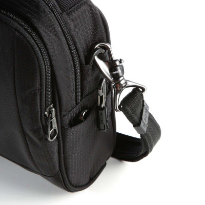 Сумка Pacsafe Metrosafe LS100 Econyl Crossbody Чорна (40115138)