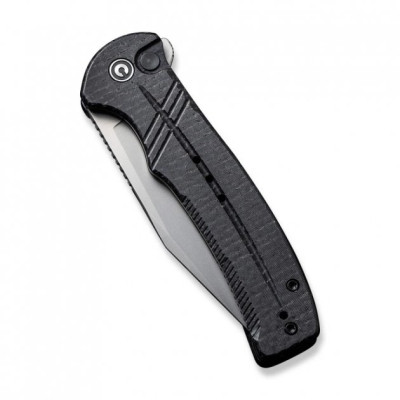 Ніж Civivi Cogent Bead Blast Black Micarta (C20038D-7)