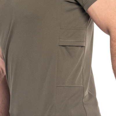 Футболка Helikon-Tex Термоактивна Functional T-shirt - Quickly Dry - Olive Green розмір S (TS-FUN-QD-02-B03)